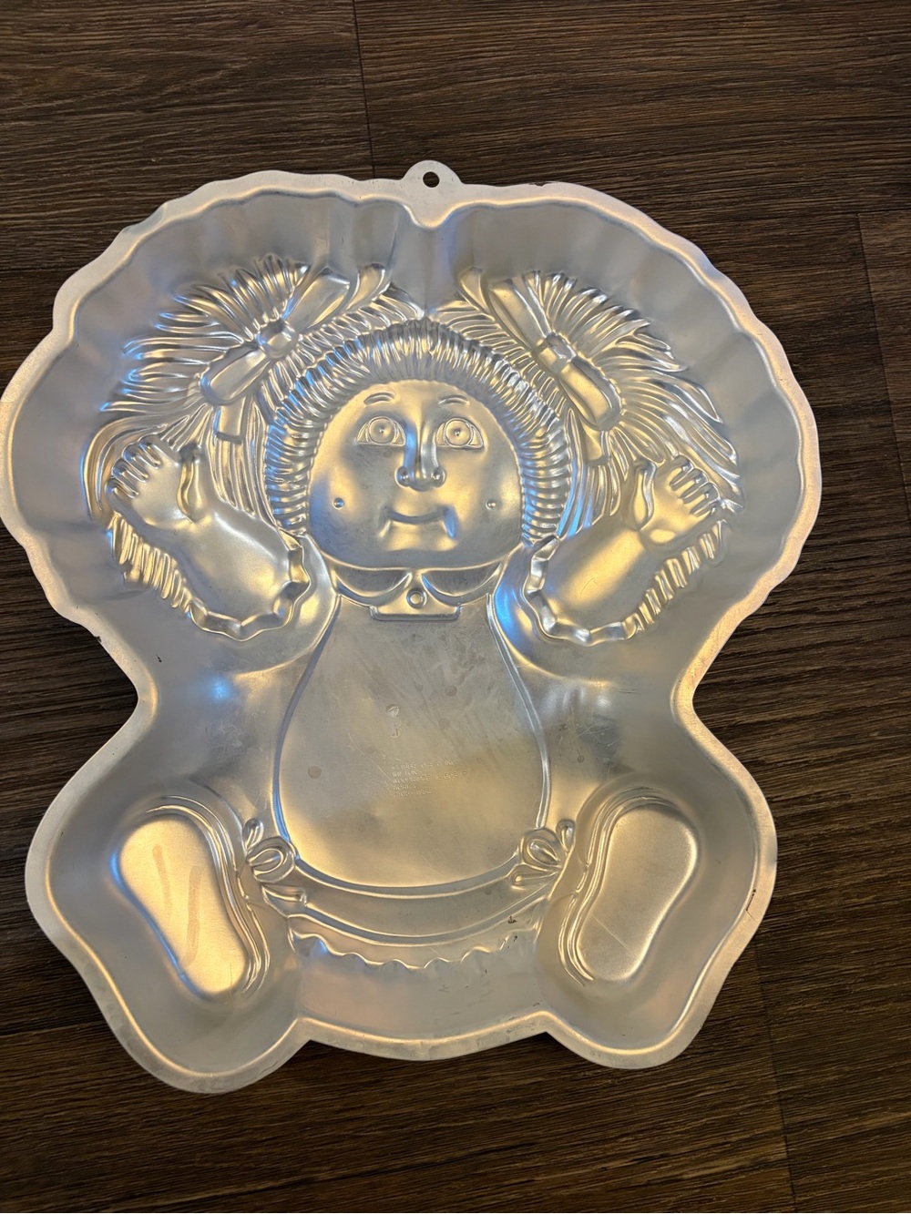 Vintage 1984 Wilton Cabbage Patch Kids Cake Pan Baking Mold